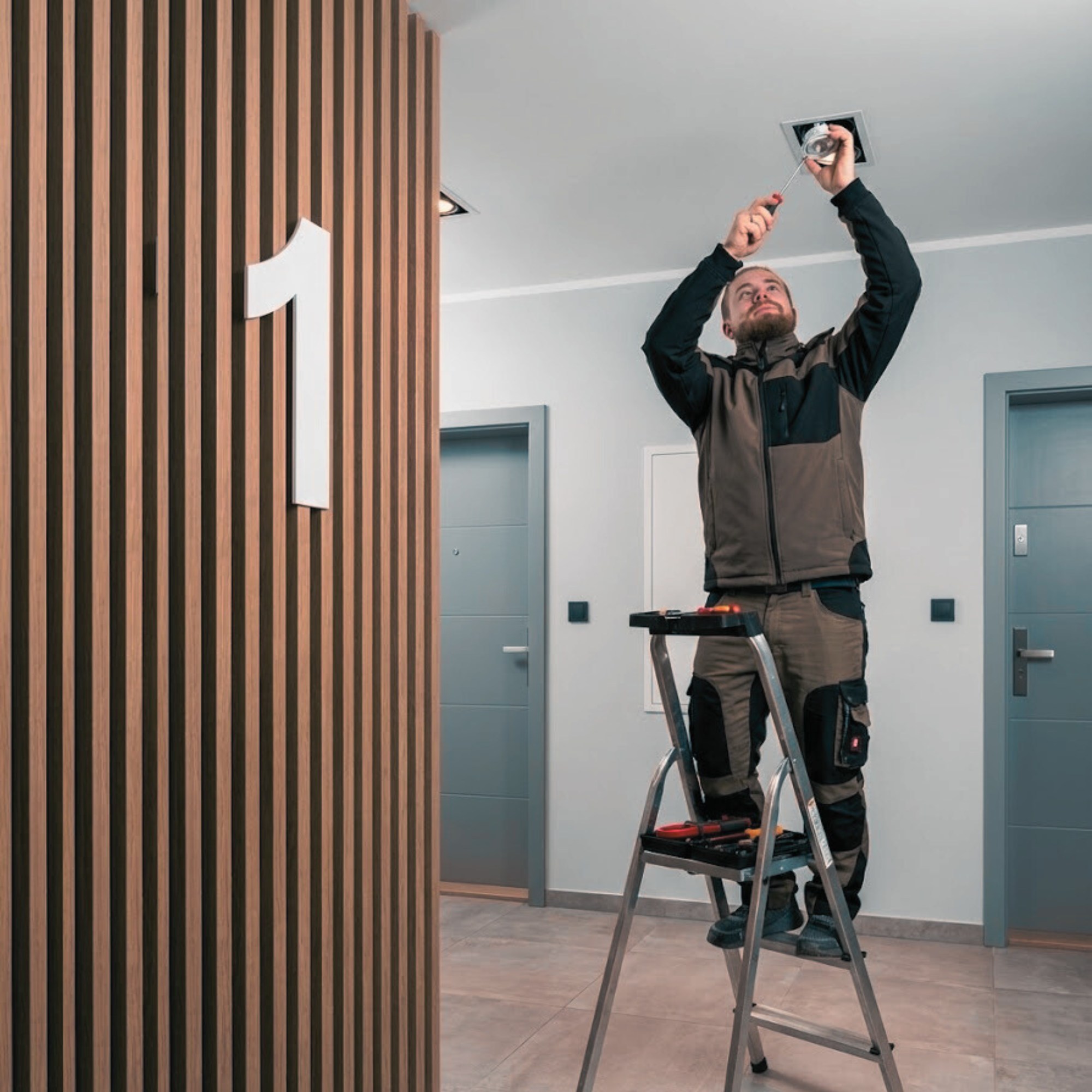 Krzysztof Golon przy pracy